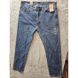 NWT NEW Mens Levis 505 Regular Fit Straight Leg Jeans 36 x 36 Tall‎ Actual Same